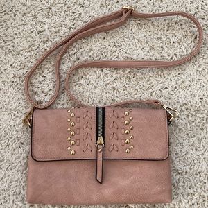 Muave boho crossbody bag